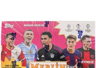 2023-24 Topps Chrome Merlin UEFA Club Competitions Soccer Hobby Box