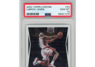 2004 Topps Chrome LeBron James #23 PSA 10 Cavaliers!