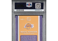 2017 Donruss Optic Hall Dominator Signatures Magic Johnson #'d 40/49 PSA 10!