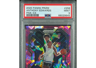 2020 Panini Prizm Anthony Edwards #258 Pink PSA 9 Timberwolves!