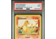 2002 PokéMon TCG Charmander #70 Legendary Collection PSA 9!