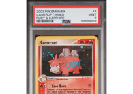 2003 PokéMon EX Camerupt-Holo #4 Ruby & Sapphire PSA 9!