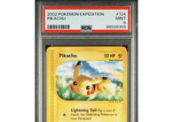 2002 PokéMon TCG Expedition Pikachu #124 PSA 9!