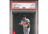 1993 SP Derek Jeter #279 Foil PSA 8 NY Yankees!