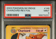 2003 PokéMon Skyridge Charizard-Reverse Foil #146 PSA 9