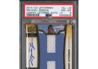 2014 Upper Deck Legendary Letterman Autographs Michael Jordan #LL-JO PSA 8