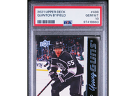 2021-2022 Upper Deck Quinton Byfield #488 Young Guns PSA 10 LA Kings!