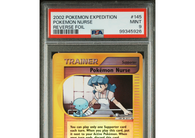 2002 PokéMon TCG Pokemon Nurse #145 Reverse Foil PSA 9!