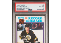 1980 Topps Ray Bourque #2 PSA 8