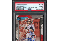 2021 Donruss Gridiron Kings Tom Brady #GK3 Autograph #’d /5 PSA 9 Bucs!