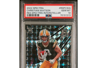 2022 Panini Christian Watson Rookie Spectris-Interstellar #'d 23/50 PSA 10!