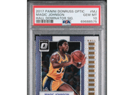 2017 Donruss Optic Hall Dominator Signatures Magic Johnson #'d 40/49 PSA 10!