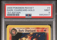 2000 PokéMon Rocket Dark Charizard-Holo #4 1ST Edition PSA 9!