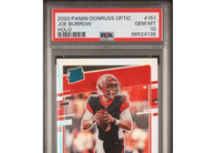 2020 Panini Donruss Optic Joe Burrow #151 Holo PSA 10 Bengals!